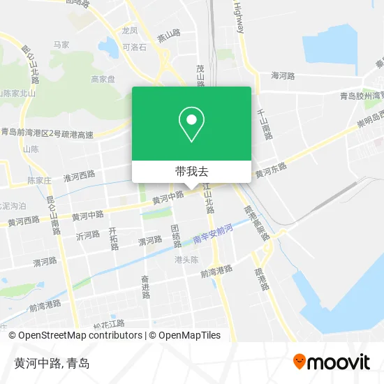 黄河中路地图