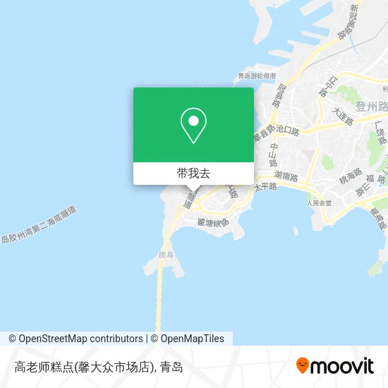 高老师糕点(馨大众市场店)地图