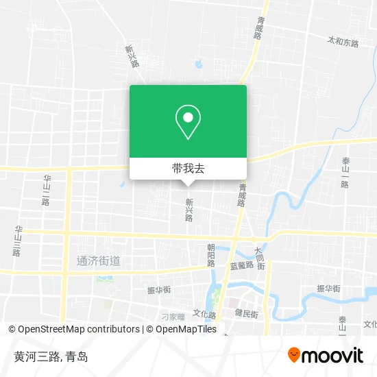 黄河三路地图