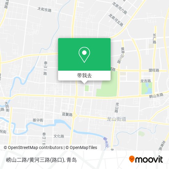 崂山二路/黄河三路(路口)地图