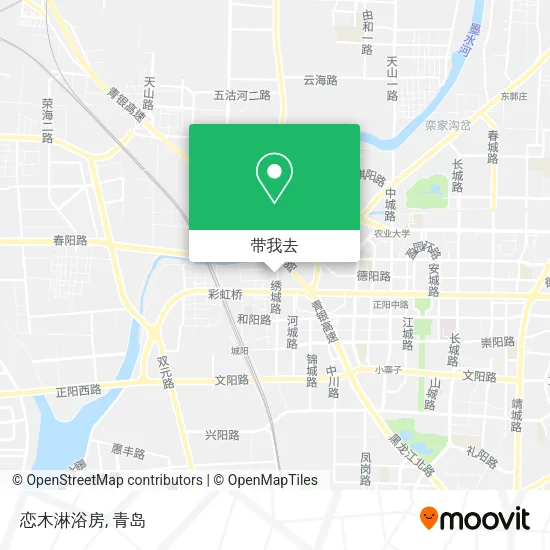 恋木淋浴房地图