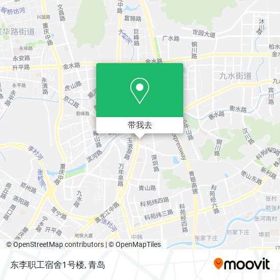 东李职工宿舍1号楼地图