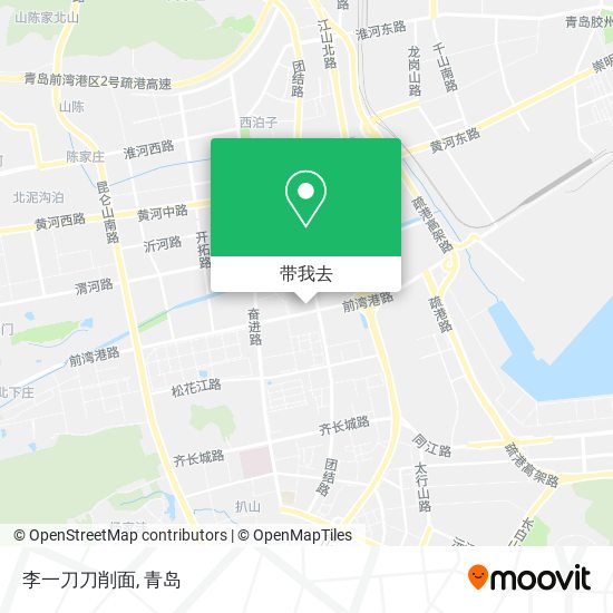 李一刀刀削面地图