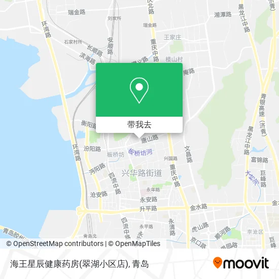 海王星辰健康药房(翠湖小区店)地图