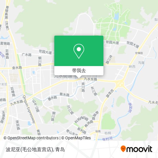 波尼亚(毛公地直营店)地图