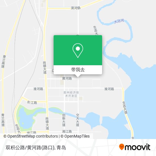 双积公路/黄河路(路口)地图