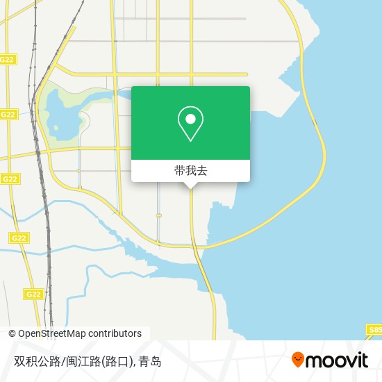 双积公路/闽江路(路口)地图