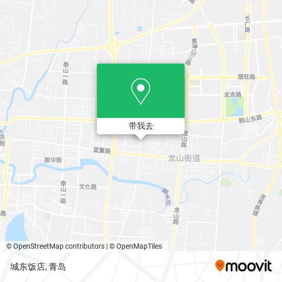 城东饭店地图