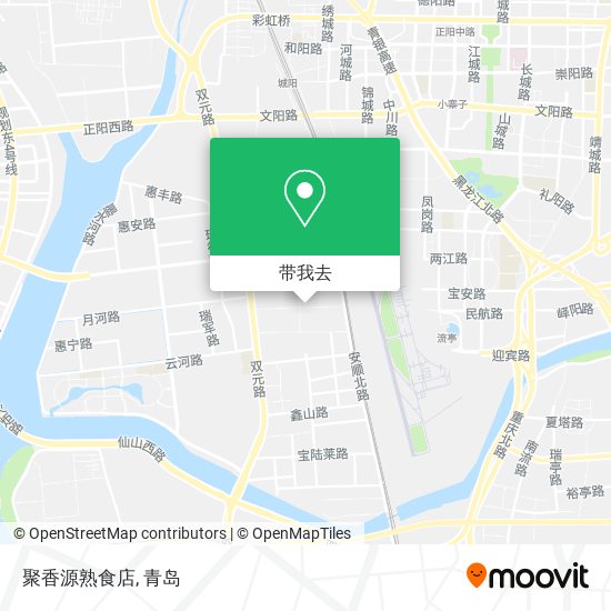 聚香源熟食店地图