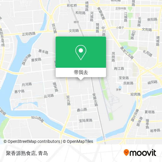 聚香源熟食店地图