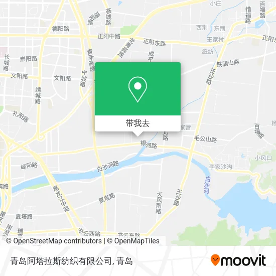 青岛阿塔拉斯纺织有限公司地图