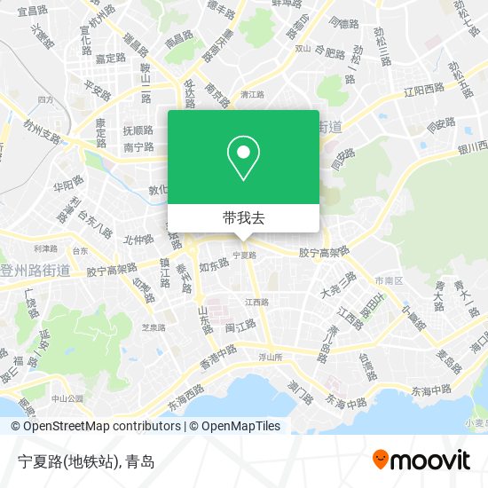 宁夏路(地铁站)地图