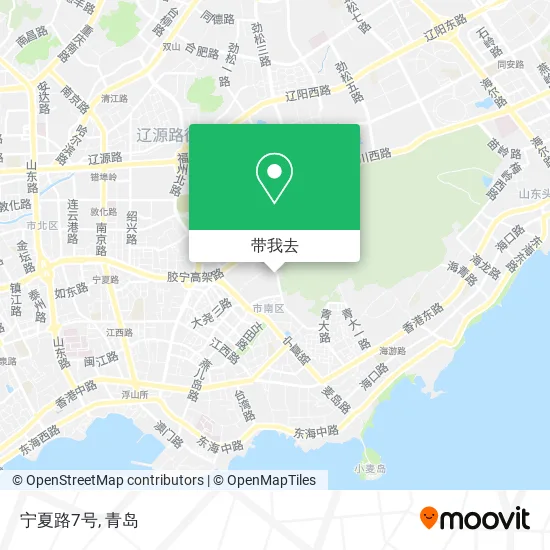宁夏路7号地图