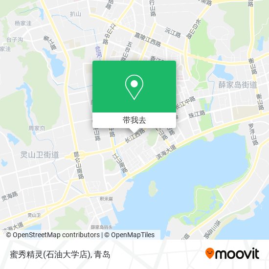 蜜秀精灵(石油大学店)地图