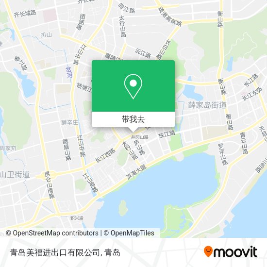 青岛美福进出口有限公司地图