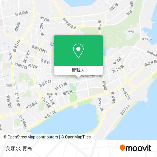 美娜尔地图