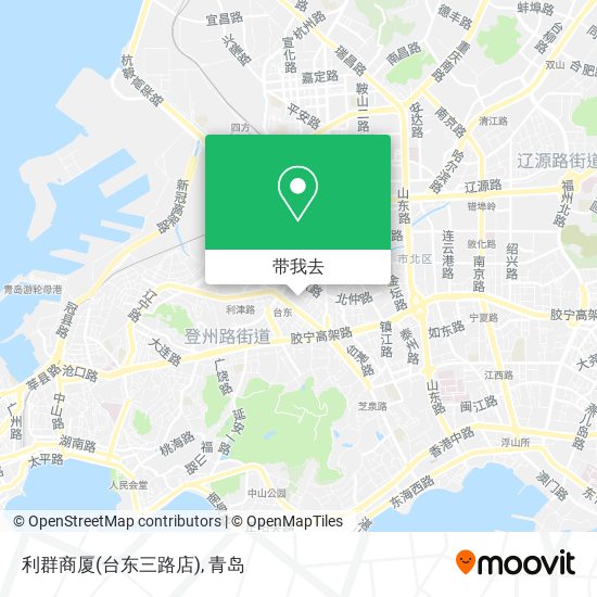 利群商厦(台东三路店)地图