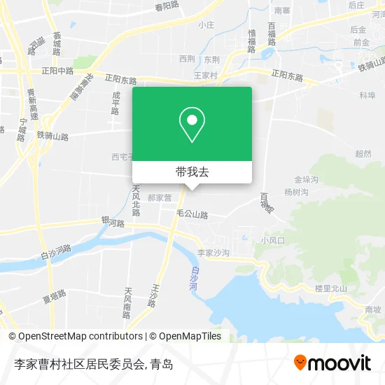 李家曹村社区居民委员会地图