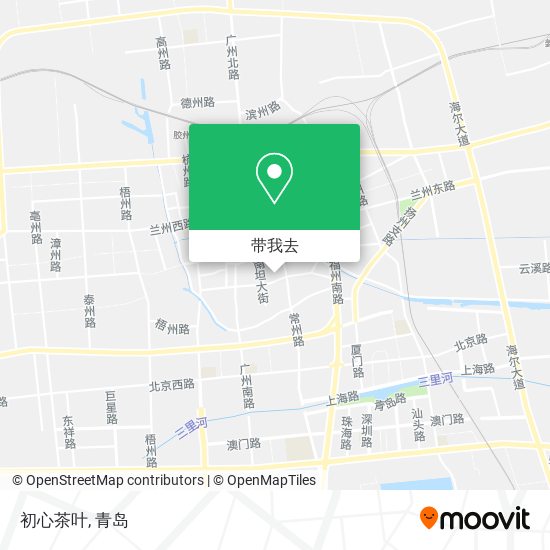 初心茶叶地图