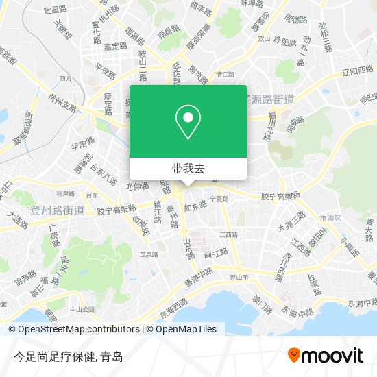 今足尚足疗保健地图
