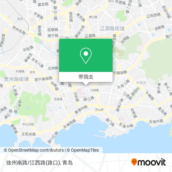 徐州南路/江西路(路口)地图