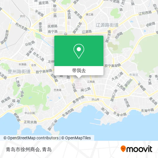 青岛市徐州商会地图