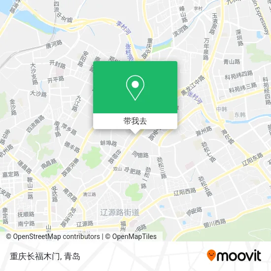 重庆长福木门地图