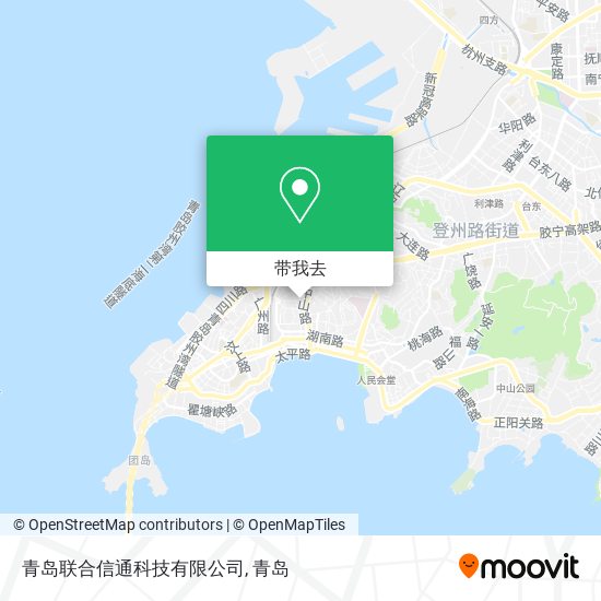 青岛联合信通科技有限公司地图