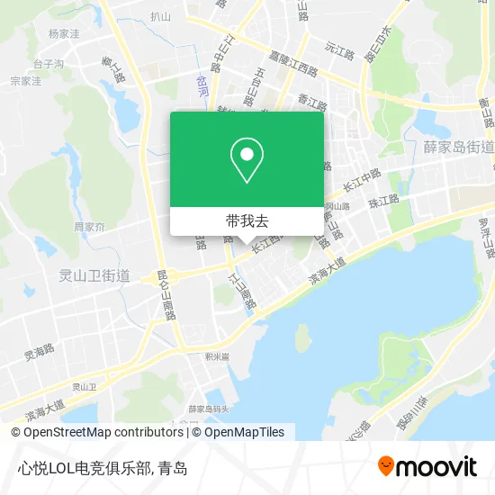 心悦LOL电竞俱乐部地图
