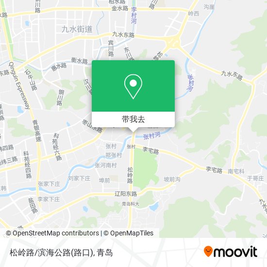 松岭路/滨海公路(路口)地图