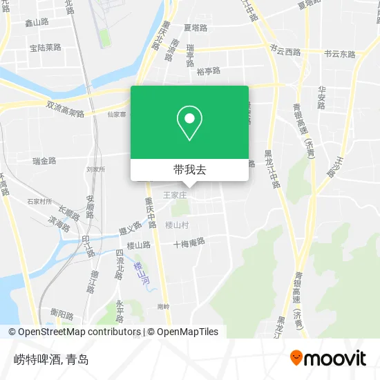 崂特啤酒地图