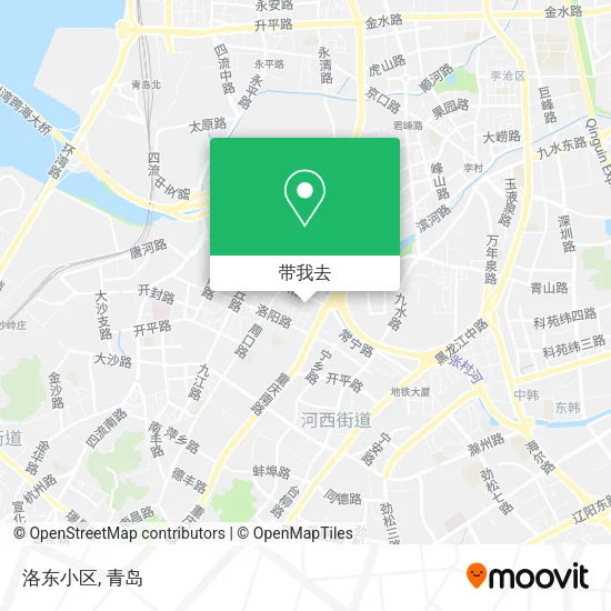 洛东小区地图