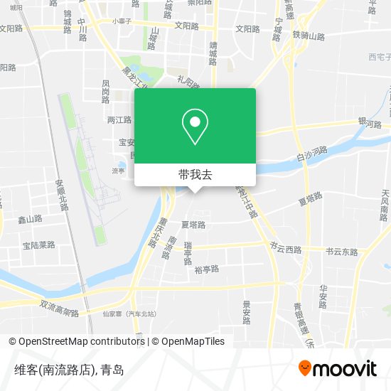 维客(南流路店)地图