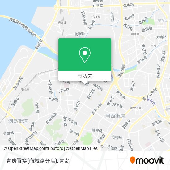 青房置换(商城路分店)地图