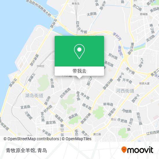 青牧原全羊馆地图
