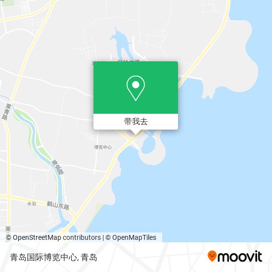 青岛国际博览中心地图