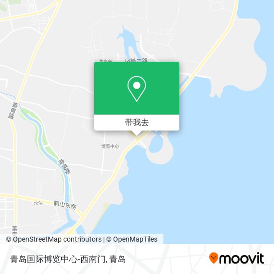青岛国际博览中心-西南门地图