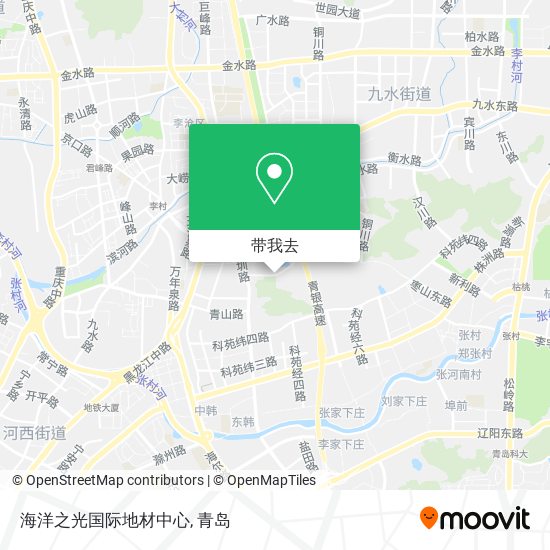 海洋之光国际地材中心地图