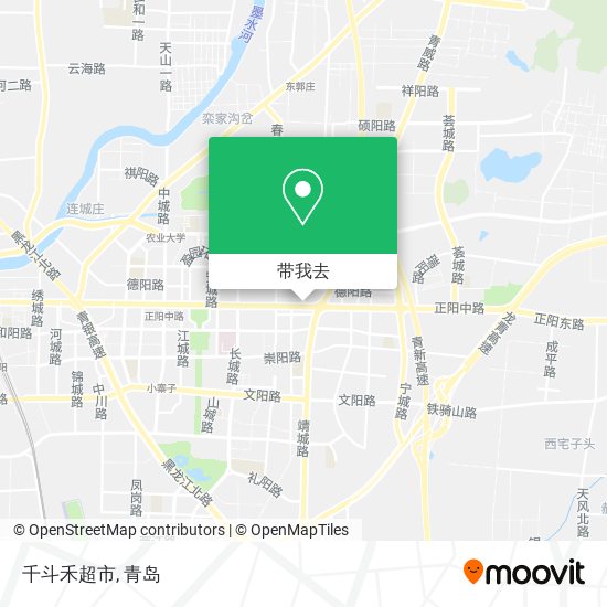 千斗禾超市地图