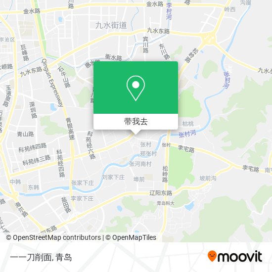 一一刀削面地图