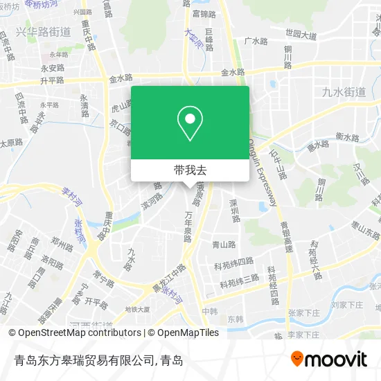 青岛东方皋瑞贸易有限公司地图