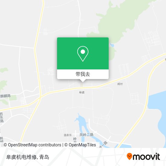 皋虞机电维修地图