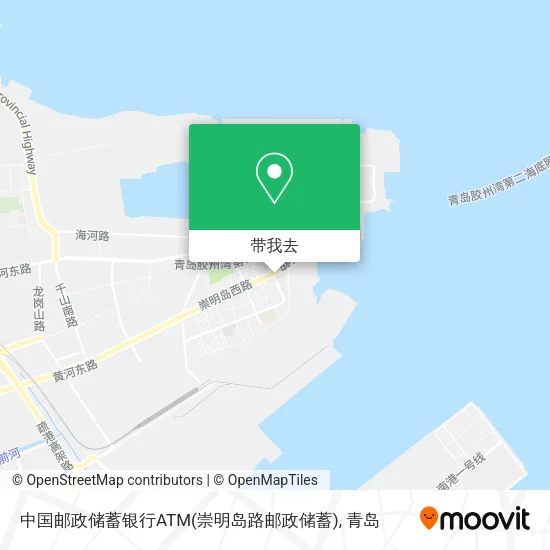 中国邮政储蓄银行ATM(崇明岛路邮政储蓄)地图