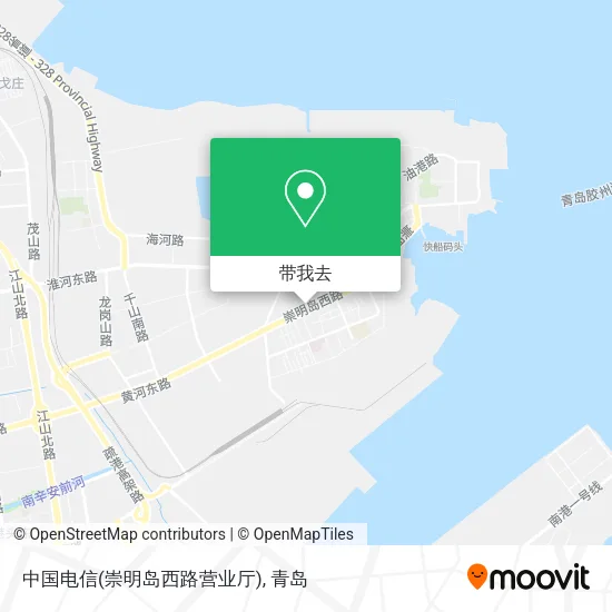 中国电信(崇明岛西路营业厅)地图