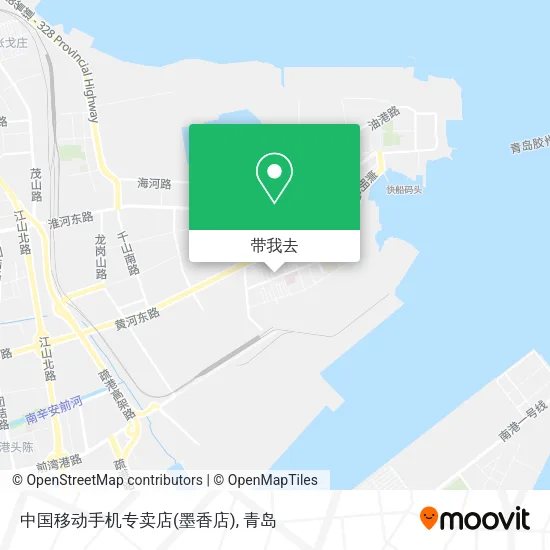 中国移动手机专卖店(墨香店)地图