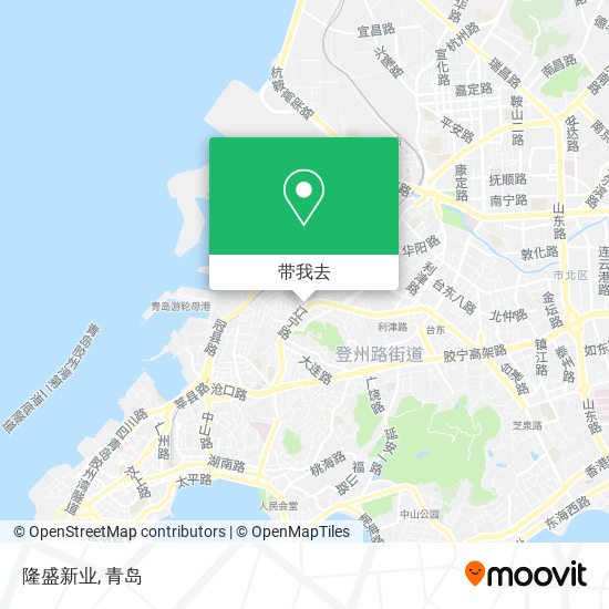 隆盛新业地图