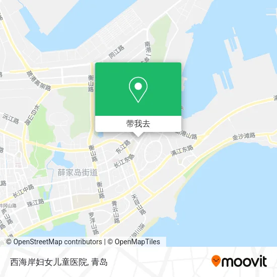 西海岸妇女儿童医院地图
