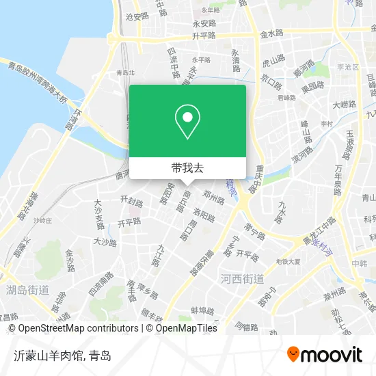 沂蒙山羊肉馆地图