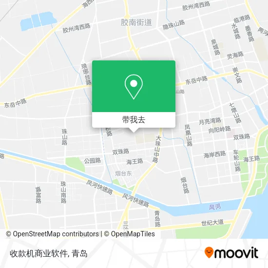 收款机商业软件地图