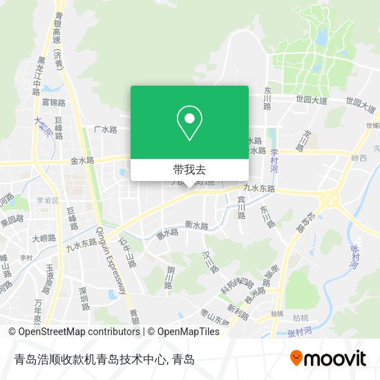 青岛浩顺收款机青岛技术中心地图